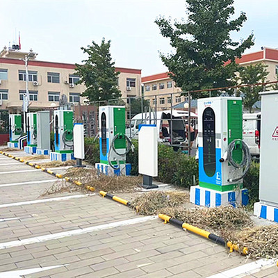 瑞杰80KW集中式快充站 賦能新能源商用車高效補能新時代